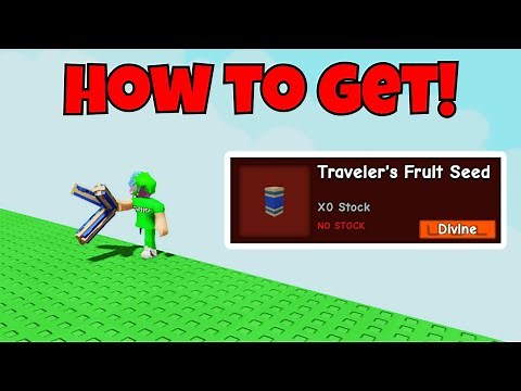 HOW TO GET TRAVELERS FRUIT SHOWCASE in GROW A GARDEN! | Roblox