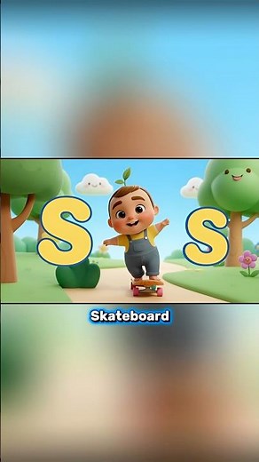 Learn Letter S for Toddlers & Kids! 🐍🌭🏖️ | Alphabet Phonics & Nursery Rhymes 🎵