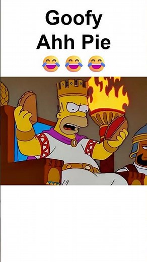 Goofy Ahh Pie #goofyahh #goofyahhmemes #simpsons #thesimpsons #homersimpson #simpsonsmemes