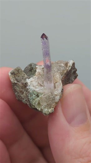 Can you guess where this amethyst is from? Let me know in the comments!