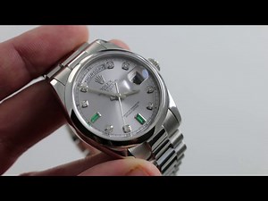 Rolex Day-Date 118206 Watch Review
