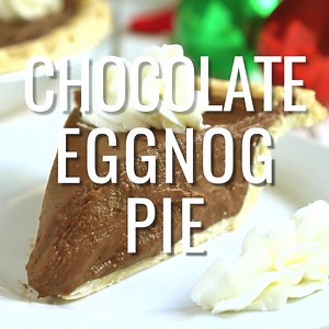 67K views · 96 reactions | Take eggnog to another level with this insanely delicious seasonal chocolate pie! FULL recipe here: https://www.melissassouthernstylekitchen.com/chocolate-eggnog-pie/ | Melissa's Southern Style Kitchen | Facebook