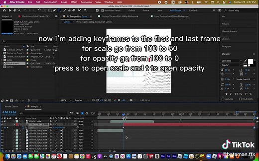 i cant find the comment that requested this so hopefully they find it😭😭 and text settings >@bateman.ffx #ae #aftereffects #aetutorials