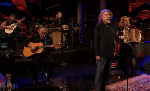 Robert Plant Brings Led Zeppelin's "Ramble On" Back to Life in a Stunning Late Show Performance