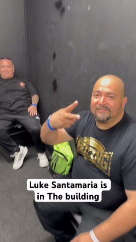 Luke Santamaria is at ProBoxTV and ready to go💪🏽