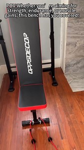 No more waiting for machines at the gym! 🏋️‍♂️ The OppsDecor Weight Bench is all about convenience, giving you the flexibility to get in your full-body workout at home, anytime. Whether you’re aiming for strength, endurance, or muscle gains, this bench has you covered! It's foldable and space-saving, so you can keep your home gym tidy. 🏡 Ready to level up your fitness routine before Halloween? 🎃 🎥therealmzhollywood Discover more：https://urlgeni.us/amzn/Adjustable-weight-bench ---------------