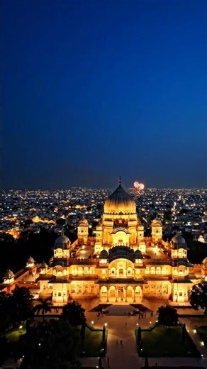 Drone shot of Jaipur