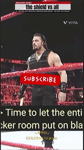 Roman Reigns Dean Ambrose & Seth Rollins vs All wrestlers #wwe #youtubeshorts