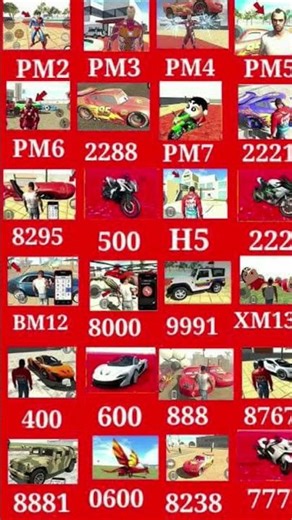 🤯Indian Bikes Driving 3D || All NEW CHEATS CODES #shorts #short @mtprince9911