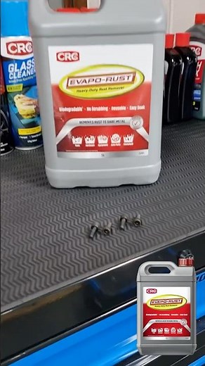 Evaporate rust with Evapo-Rust!