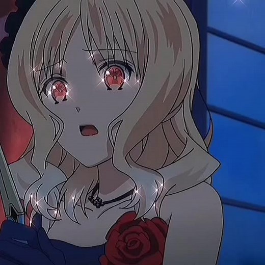 Diabolik Lovers Subaru and Yui Kiss Scene Compilation