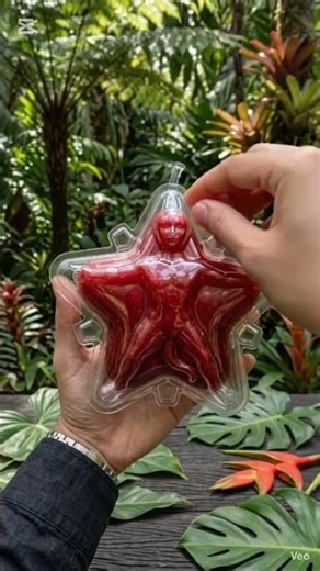 Star-Shaped Apple Growing Process ⭐🍎# shorts