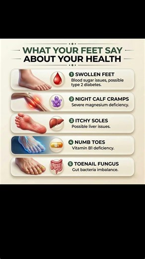 What your feet say about your health