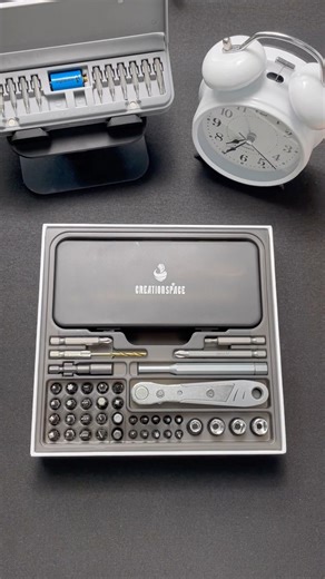 Stop using that manual screwdriver - give this electric screwdriver with tons of attachments a try!