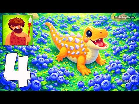 Hyper Evolution - Gameplay Walkthrough Part 4 Evolution Survival from Fish to Caveman (iOS,Android)