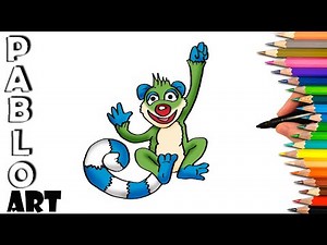How to Draw Treelo from Bear in the big blue house | Learn to Draw step by step