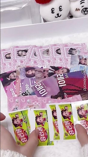 아이브 포카 포장♡얼빡 레이 포카가 있지만 없는 이유😆 #IVE #아이브 #포장 #자작 #컨셉 #별별세상