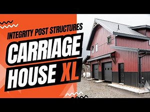 Carriage House XL Completed | Integrity Post Structures