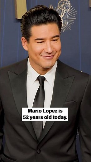 Mario Lopez Doesn't Age