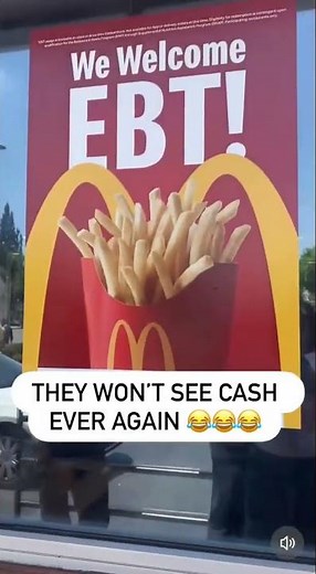 Does McDonald's in your town accept EBT? #mcdonalds #fastfood #ebt