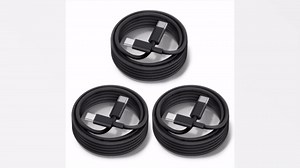 60W USB C to C Cable [3Pack] iPhone 17 16 15 Fast Charging Cable,3ft Short USB-C to USBC Power Cord for iPhone 17/16/15 Pro Plus Pro Max, MacBook Pro Air/IPad/iPad Pro 12.9/11,AirPods 4(Black)