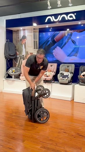 Folding ALL Nuna Strollers 🤩 #stroller