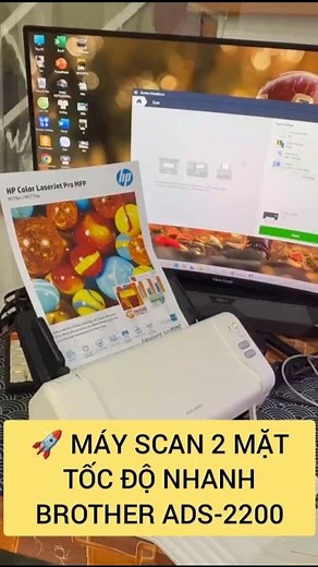FAST DUPLEX SCANNER BROTHER ADS-2200 Zalo Me 0972360108 #BrotherScanner #DuplexScanner