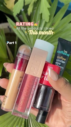 Rating everything I tried this month ✨📦 #ProductReview #MonthlyRatings #HonestReview