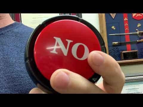 The NO Button Funny Video