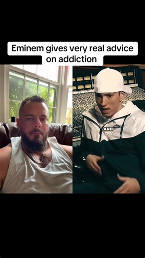 Eminem gives very real advice on addiction‼️ #rehab #fyp #addiction #awareness #recovery #viral #fblifestyle | Josh Catlett
