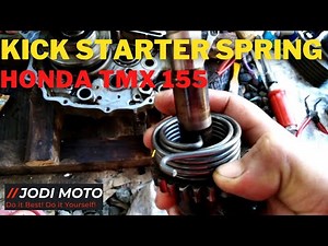 PAANO MAGPALIT NG KICK STARTER SPRING NG HONDA TMX 155 GENERAL OVERHAULING | PALIT NG MGA GASKET