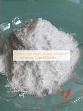 ISO9001 High Polymerization Ammonium Polyphosphate Flame Retardant