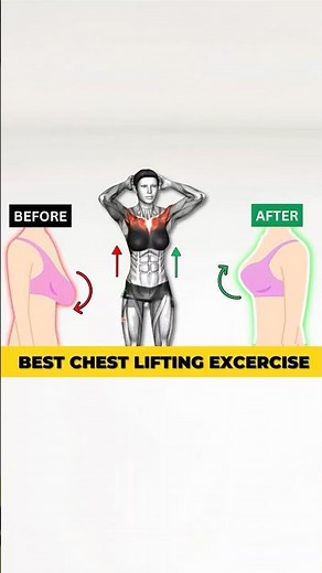 Chest Lifting Exercises for Women No Equipment Needed