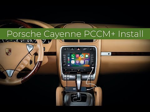 Porsche Cayenne (E1) PCCM Plus Install
