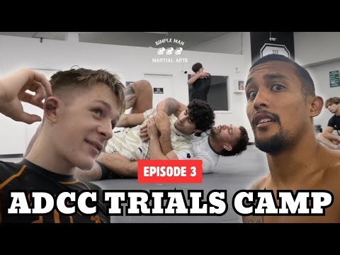 Blind Grappler Trains at Simple Man Martial Arts | ADCC Trials Vlog Ep.3