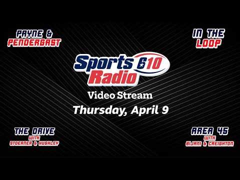Astros Swept + Rockets-Sixers Tonight + Russini-Vrabel Drama | SportsRadio 610 Live Stream 4/9/26