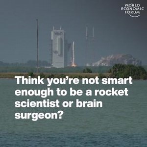It’s time we stopped saying ‘it’s not rocket science’. Learn more about the future of work: https://ow.ly/ChSp50PGKvz | World Economic Forum
