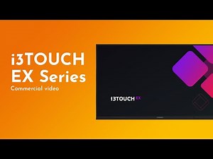 i3TOUCH EX - Interactive touch display