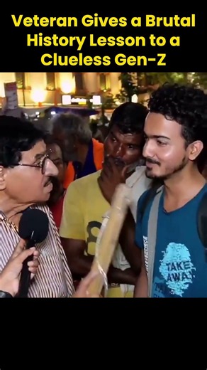 "60 साल का सच!" 🚨 Veteran BRUTALLY Schools Gen-Z Kid on Congress History! 🔥