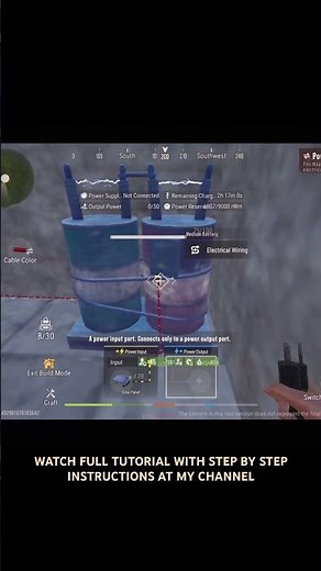 Setting up my Electric Furnace with Solar & Battery in #rustmobile in the rust #betagameplay