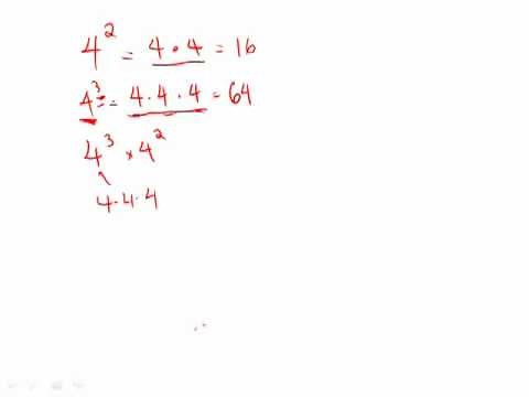 GRE Math Lesson: Exponents Level 1