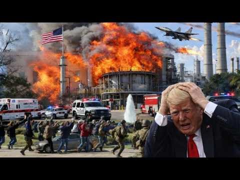 11 minutes ago: the largest US oil base was destroyed by Russian Sukhoi Su-57 pilots.