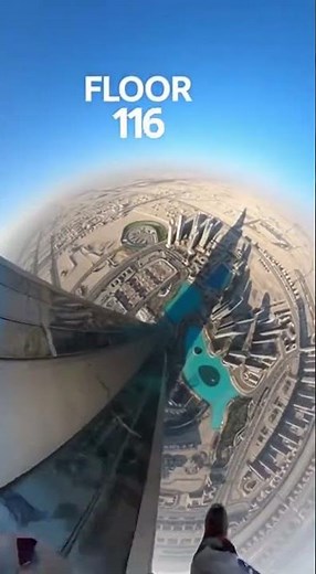 Thrilling BASE Jump from Burj Khalifa