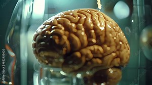 A promotional image for a brain training app promising to deliver quick and convenient exercises to keep your brain sharp..