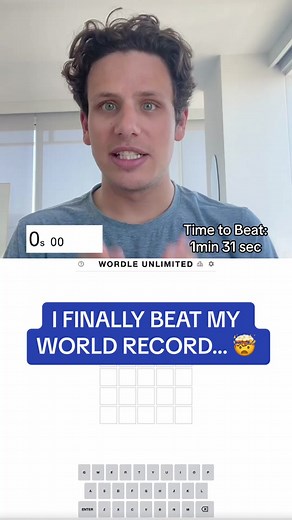 I can’t believe it… #wordle #worldrecord