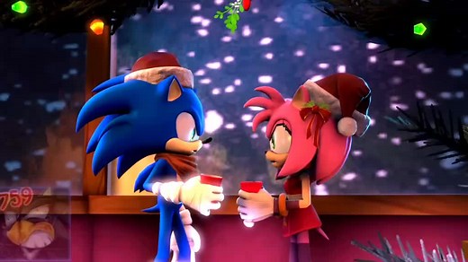 Sonic Boom Mistletoe Choice Animation