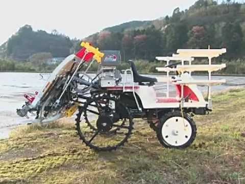 YANMAR RJ 乗用田植機 ペダル変速 e-move とフロントハンドル（RJ4のみ）