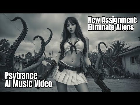 New Assignment : Eliminate Aliens - Psytrance AI Visions