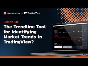 How to use the Trendline Tool for Identifying Market Trends in TradingView?