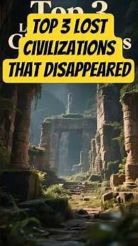 Top 3 Lost Civilizations That Disappeared #history #historyshorts
